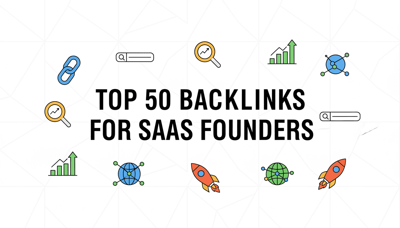 Top 50 Backlinks for SaaS Founders: The Complete Link Building Playbook (2026)